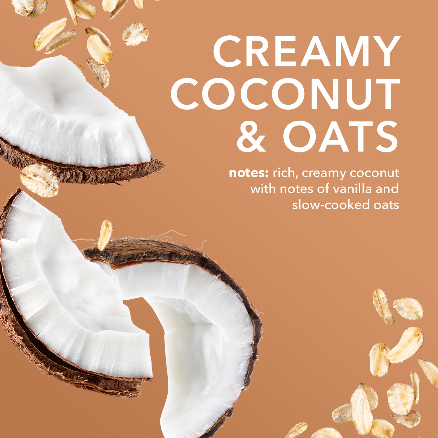 Creamy Coconut & Oats Goat Milk Hand Cream, Set of 6