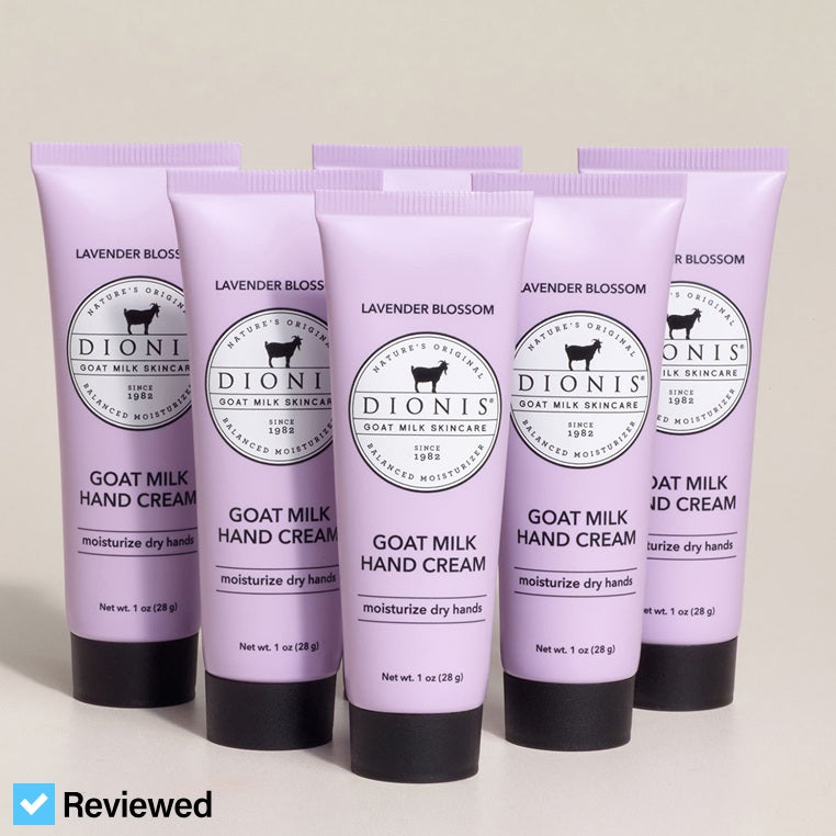 Dionis Goat Milk Hand Cream, Lavender Blossom, 1 oz, Set of 6 

REVIEWED