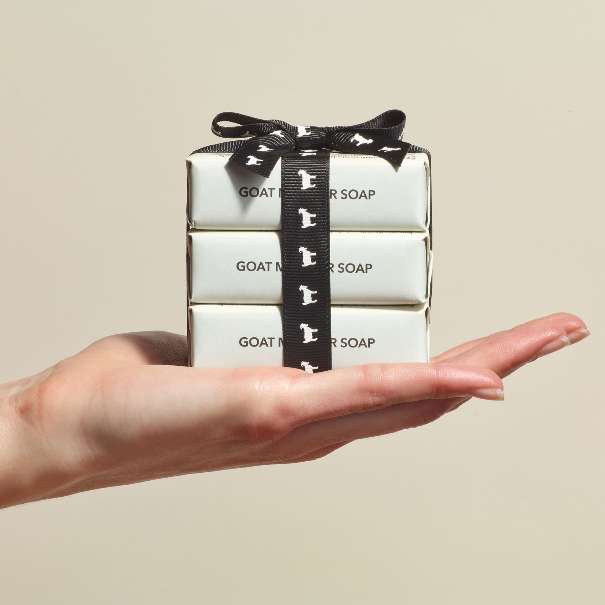 3 oz Unscented Goat Milk Bar Soap, Set of 3