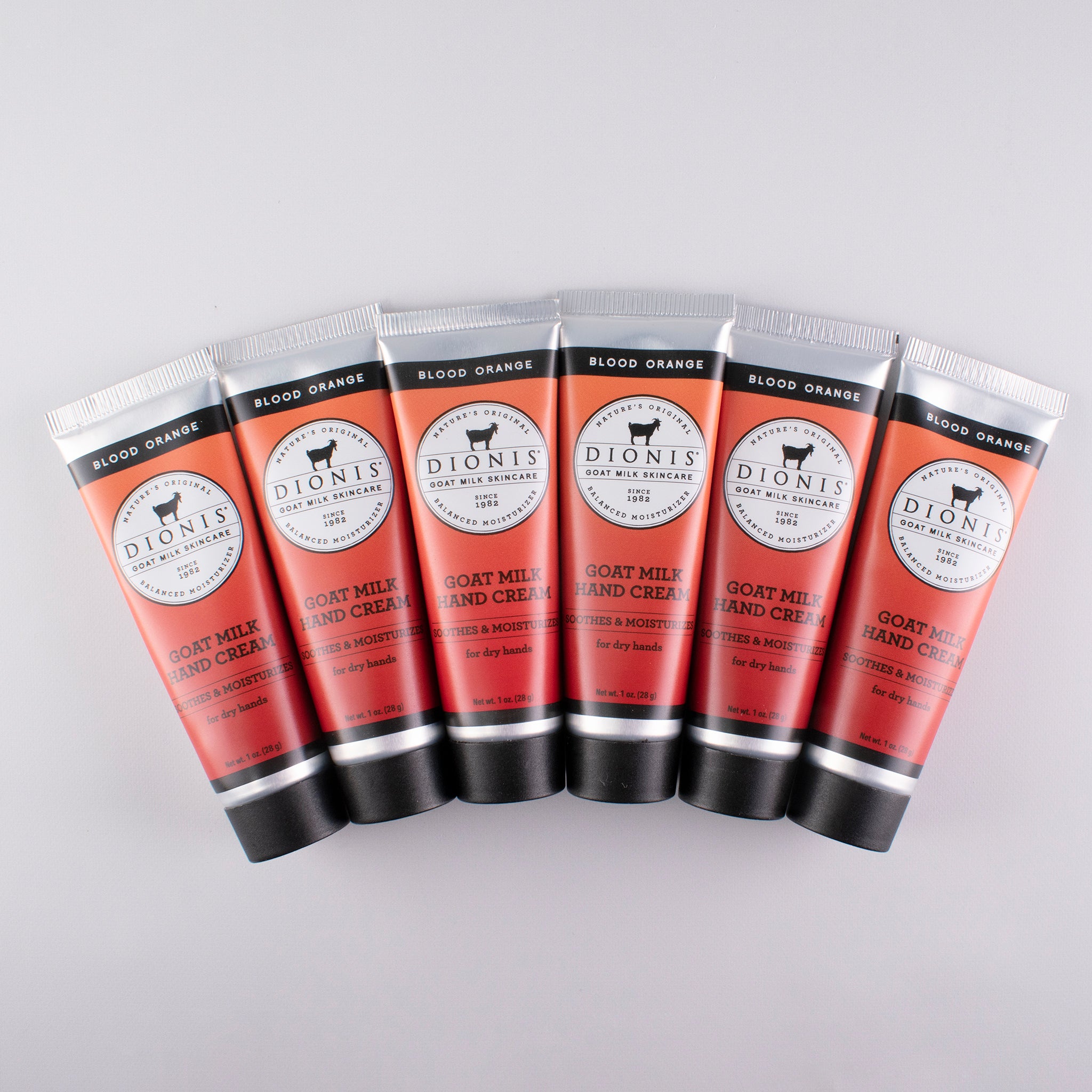 Blood Orange Goat Milk Hand Cream, Set of 6