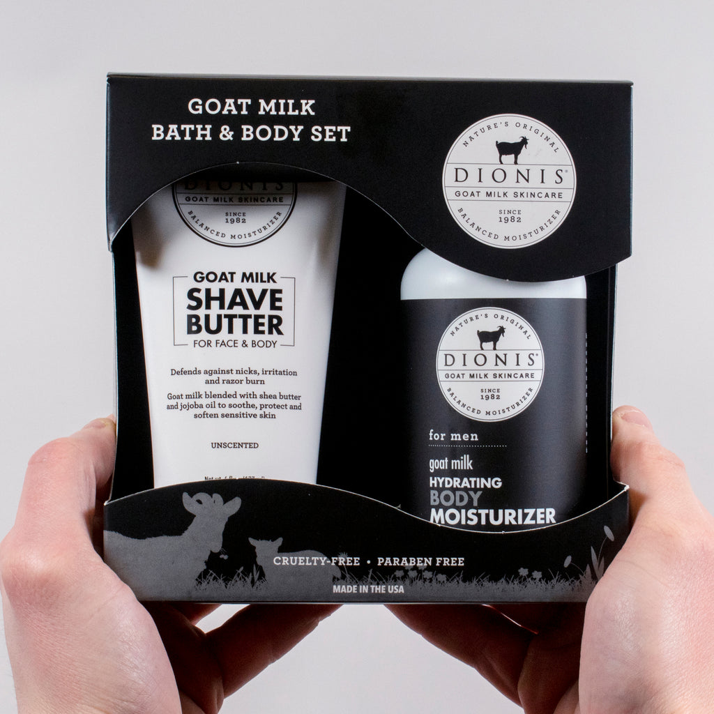 Men's Bath & Body Gift Set • Dionis Goat Milk Skincare