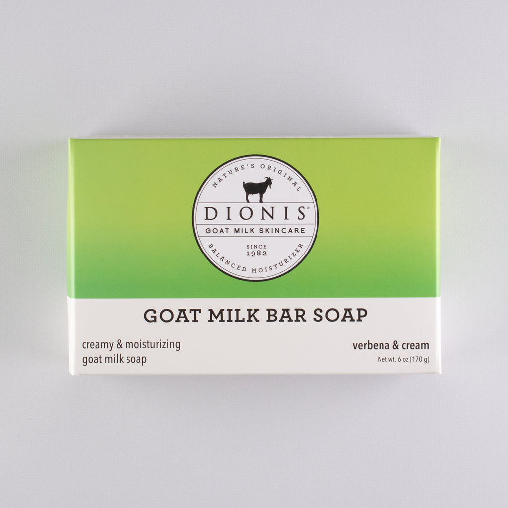Verbena & Cream Goat Milk Bar Soap