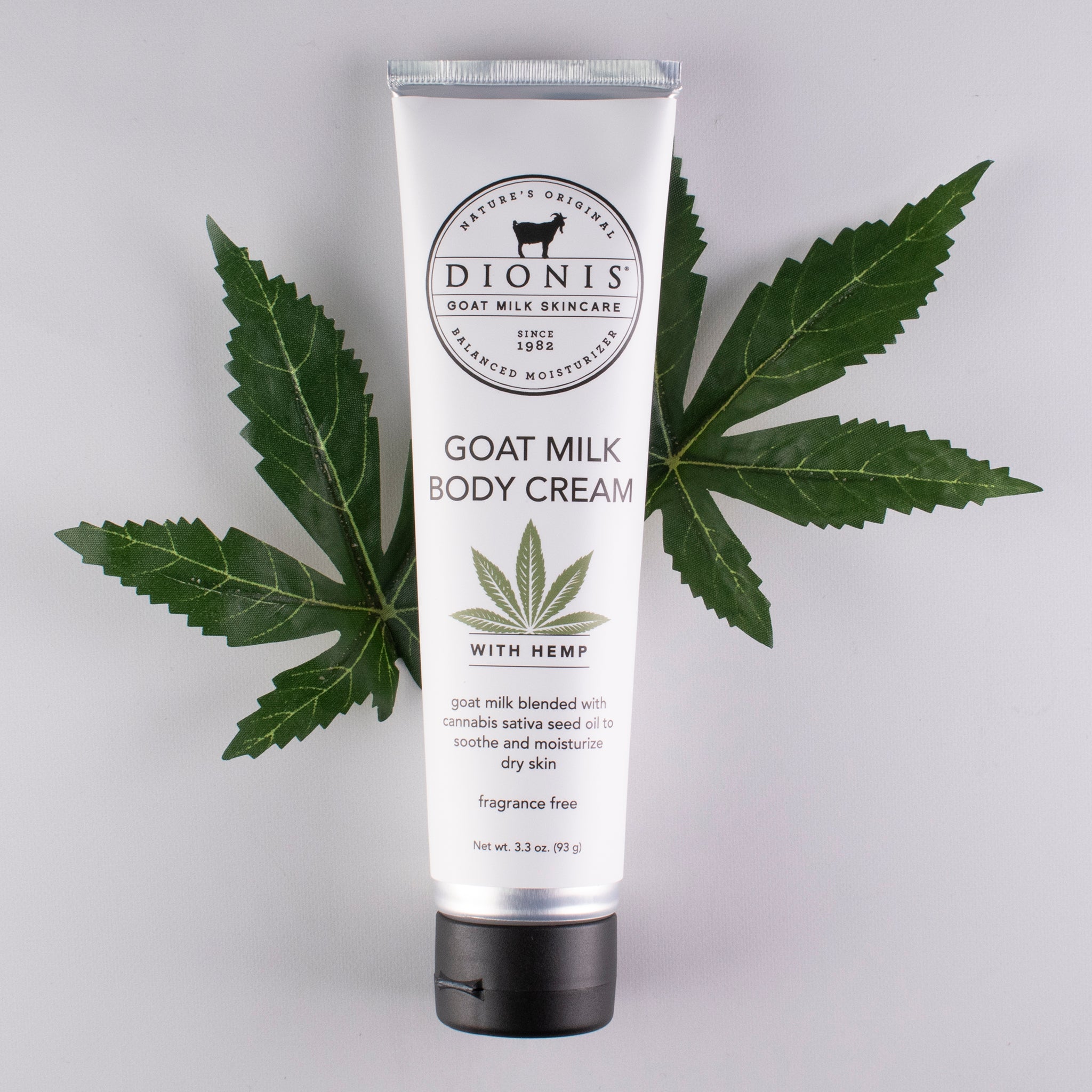 Goat Milk Body Cream with Hemp