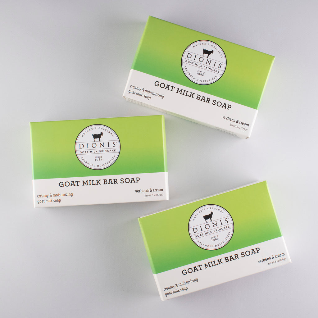 Verbena & Cream Goat Milk Bar Soap Bundle