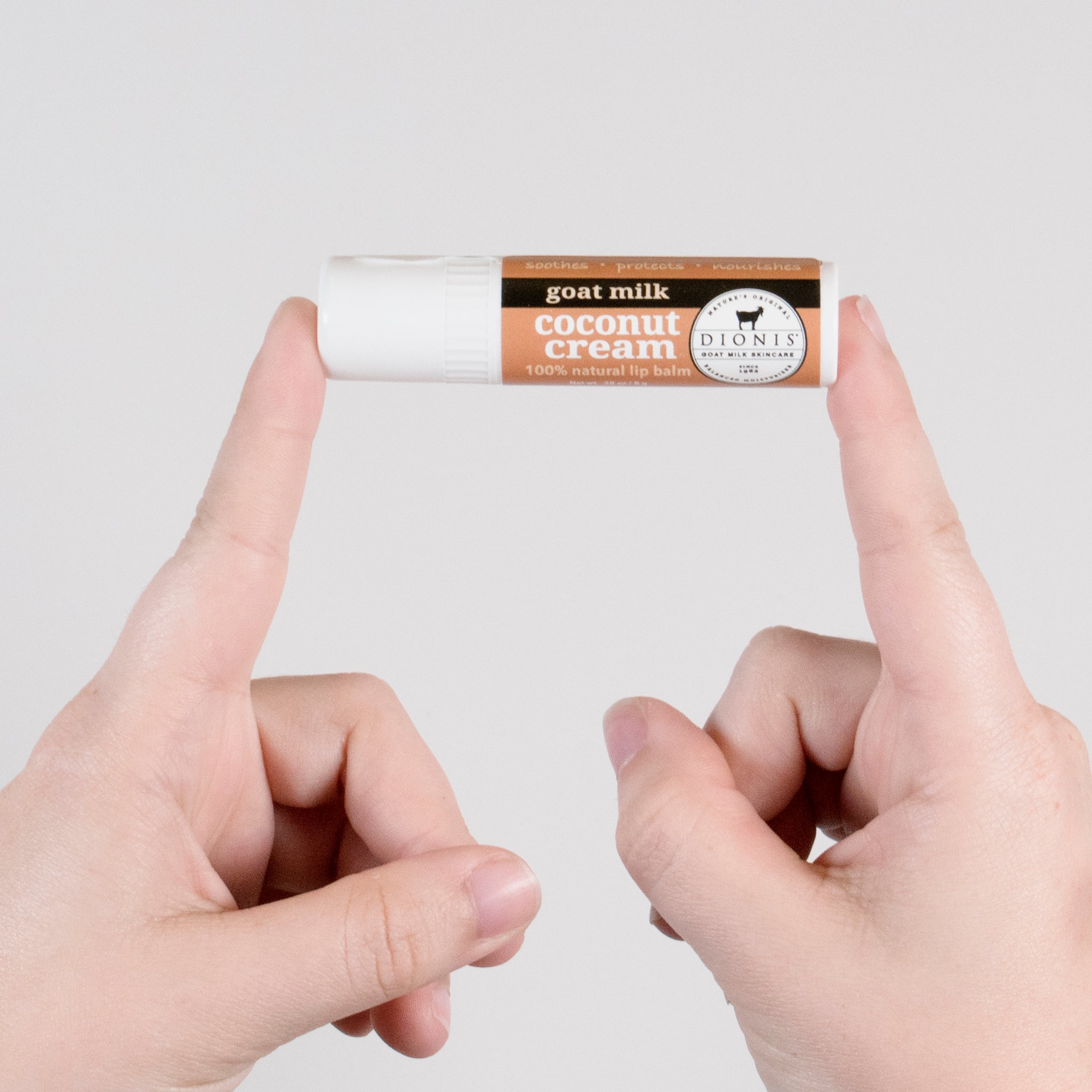 Coconut Cream Goat Milk Lip Balm, Set of 3